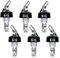 Mtlhbcg Lot de 6 becs verseurs de bouteilles de 6 cl - Bec verseur doseur - Doseur de bar - Doseur de spiritueux pour bouteilles de cocktails - Bec verseur automatique en plastique - Pour vin