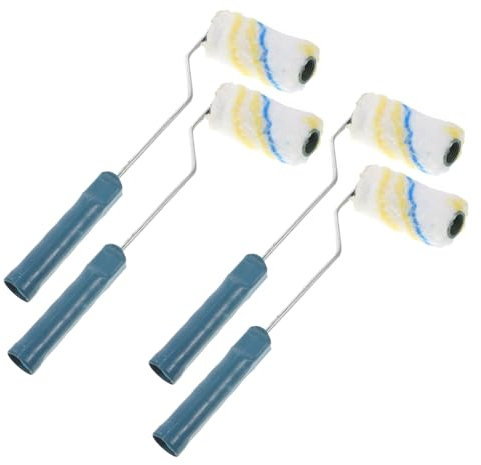 STOBOK Eck-farbroller Selbstnivellierend Für Estrich Und Bodenfarbe Farbroller-abdeckung Mit Rutschfestem Griff Für Malen Drucken Stempeln