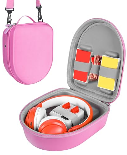 Glamgen Travel Case for Yoto Mini with Adjustable Shoulder Strap for Yoto Mini Player, Headphones & 30 Audiobook Cards, Durable & Kid-Friendly, Kids Accessory for Travel, School, Day Trips