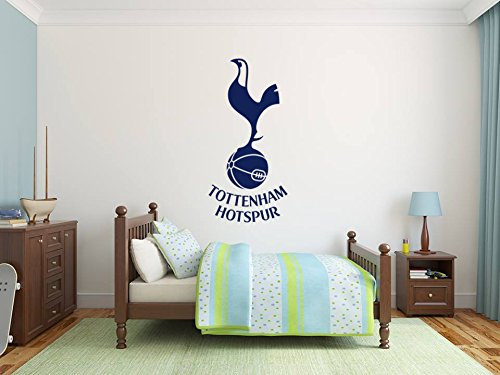Tottenham Hotspur F.C. Fußballverein Eine Farbe Wappen Wandaufkleber Beamte Abzeichen Vinyl Wand Artikel Aufkleber Abziehbild Premier League