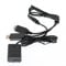Eonvic NP-FW50 DC Coupler Dummy Battery to Double USB Power Adapter for Sony A7 A7II A7R A7S A7RII A7 2 A5000 A6300 A6500 A7000 Camera