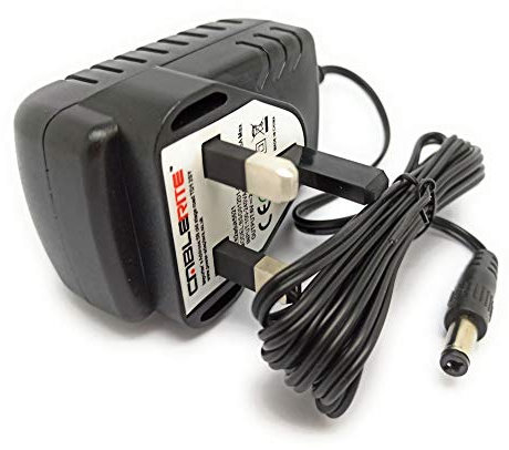 6v power supply adapter for Yultek Roberts Ortus 2 & 3 Dab Alarm Radio - psu plug cable