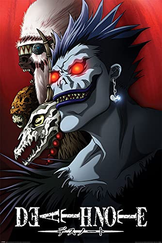 Death Note - Shinigami - Manga - Anime Poster Plakat Druck - Größe 61x91,5 cm