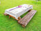ABAKUHAUS Einhorn-Katze Outdoor-Tischdecke, Fantasie-Charakter, dekorative waschbare Picknick-Tischdecke, 145 x 305 cm, Blassrosa orange Flieder