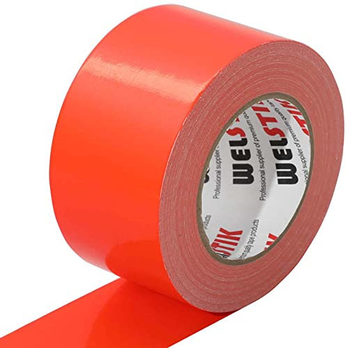 WELSTIK Professionelles Klebeband 75mm*41m, Orange