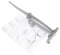 sparefixd Upper Spray Arm to Fit Siemens Dishwasher