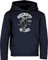 (A) Kinder Pullover: Skate Trooper - Hoodie Kapuzenpullover Pulli Skateboard Skaten Skater Skaters Board SK8 (Navy 152)