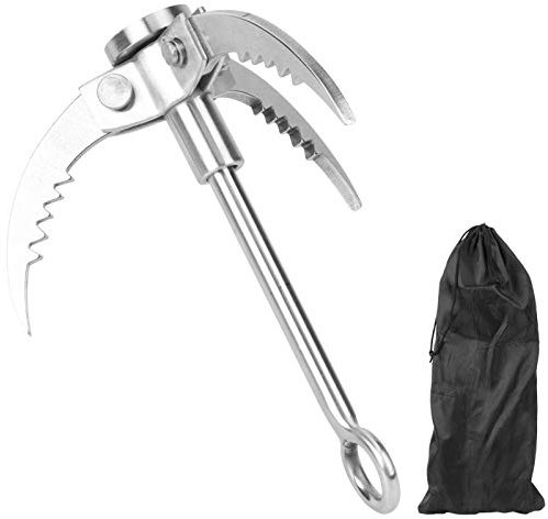 Demeras Rampino Pieghevole Artigli rampicanti Artigli rampicanti Gancio di Ancoraggio per Escursioni in Campeggio