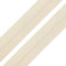 1m Einfassband 20mm hochelastisch 44% Elastan gefalzt Meterware Faltgummi Schrägband Farbwahl, Größe:20mm, Farbe:hellbeige