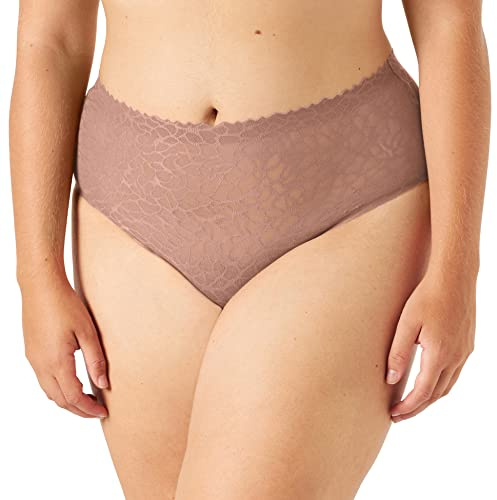 Sloggi Damen Zero Feel Lace 2.0 High Waist, Cacao, XS