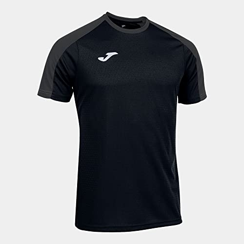 Joma Herren Kurzarm Eco Championship T-Shirt, Schwarz Anthrazit, XXS