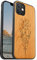 Carveit Magnetisch Hülle für iPhone 12 [Elegante Kirschholz] [Weich TPU Stoßstange] Stoßfeste Handyhülle Kompatibel mit 12 Magsafe Hülle Holz （Wikingerkompass Vegvisir）
