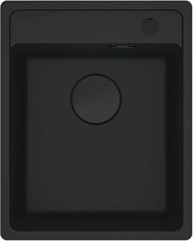 Franke Maris MRG 610-37 A Black Matt Collection - 114.0659.583 Granitspüle