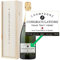 Personalised Congratulations Gift - 75cl Bottle of Brut Champagne - Custom Label for Weddings, Anniversaries, Engagements in a Special Wooden Gift Box