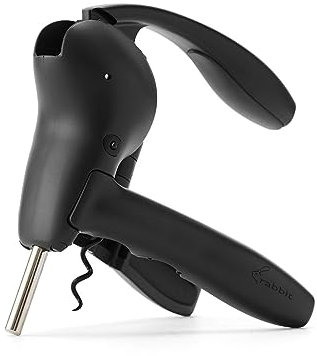 Rabbit Wine Lever Corkscrew Wine Opener with Built in Foil Cutter