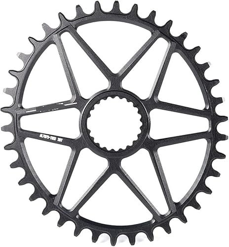 platos bicicleta,plato ancho estrecho, Plato,Plato de Bicicleta Plato de Bicicleta MTB Oval Redondo Estrecho Placa de Dientes Anchos Anillo de Cadena de Bicicleta de montaña Rueda de Cadena de Bicicle