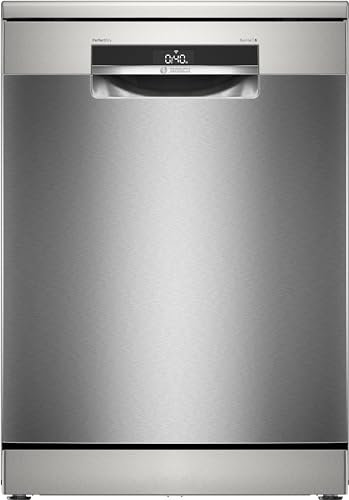 Bosch SMS6ZDI11E Lavavajillas, Libre Instalación, Serie 6, 60 cm, Home Connect, PerfectDry, Acero Inoxidable Antihuellas