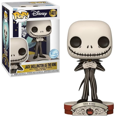 Pop Jack Skellington as The King unter Kunststoffschutz 1401