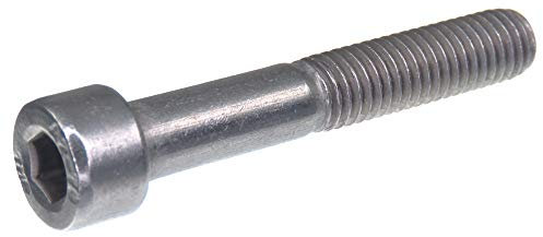 SECCARO Lot de 20 vis cylindriques M10 x 60 mm, en acier inoxydable V2A VA A2, DIN 912 / ISO 4762, à six pans creux, filetage partiel