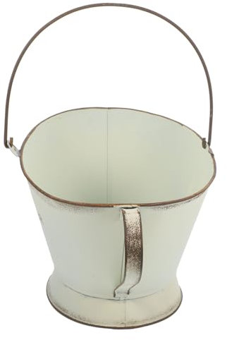 Sosoport Pot De Fleurs Rétro en Fer Esthétique pour Décoration De Jardin Ornement De Maison Couleur Aléatoire