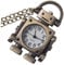 VALICLUD Vintage Robot Taschenuhr Halskette Retro Design Lustige Roboterform Langlebiges Material Als Für Geburtstage Und Festivals Unisex