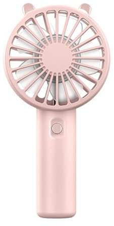 Portable Handheld Fan - Battery Operated Personal Fan | Minii Handheld Fan Rechargeable | U.s.b Rechargeable Personal Minii Fan | Rechargeable Cooling Electric Fan | Quiet Strong Wind Travel Desk Fan