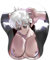 Anime Satoru Gojo 3D Mauspad mit Handgelenkauflage Gaming Mauspads Rutschfestes Mauspad 3D Mauspads 3D Ergonomisches Mauspad（C）