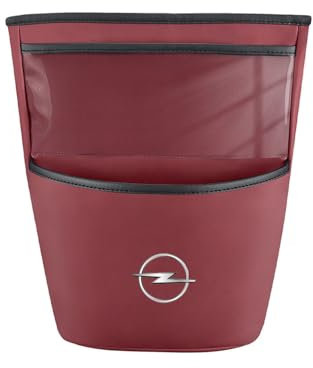 WACDXST Autorücksitz-Organizer, für Opel Astra K Sports Tourer 2016-2024 Auto Rücksitz Kofferraumtasche mit mehrere Taschen Verstellbarem Riemen Fahrzeugzubehör,A