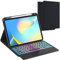 VANKEYPAD Clavier iPad 10eme Generation/11 Generation A16(2025), Amovible Coque Clavier iPad 10eme Generation avec Touchpad, Eclairage 3 Zones 7 Couleurs, Disposition AZERTY française, Noir