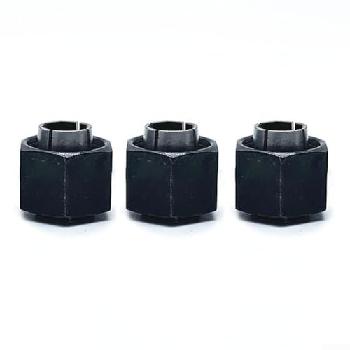 Oberfräsen-Zubehör, Spannzange und Muttern-Set für Bosch, kompatibel mit Modellen wie DW6214 und DW616 Serie (12 mm)