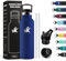 KollyKolla Gourde Isotherme Enfant 500ml, Bouteille d'eau Acier Inoxydable, Étanche et Réutilisable, sans BPA, Gourdes avec Paille, Bouteille d'eau pour Voyage, l'école, Cyclisme, Bureau, Camping