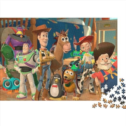 Toy Story Puzzle 1000 Puzzle Home DekoRatteion Puzzle,Erwachsenenpuzzle Puzzel 1000pcs (75x50cm)