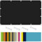 Voiles Ombrages Rectangulaire 160 x 450 cm 185G/㎡ Rectangulaire avec Protection UV, Pare-Soleil Rectangulaire Bâche Dombrages avec Oeillets et Cordons pour Jardin, Pergola, Piscine, Noir