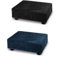 AT-LP120XUS Staubschutz für Plattenspieler, wasserdichtes Spandex-Gewebe, 43 x 33 x 13 cm, passgenau für Plattenspieler-Schutz vor Staub/Kratzern, leicht zu reinigendes Design (schwarz)