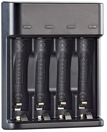 Batteria ricaricabile al litio USB che ricarica per 1.5V AA con indicatori di ricarica Batteria USB