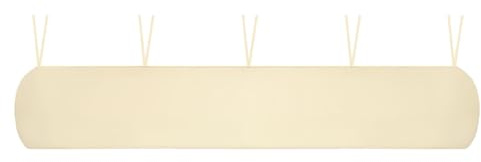 Auvent imperméable – 400 cm pour auvent mobile – Demi-cassette – Chapiteau autoportant – Abri d'extérieur – Beige – Durable et résistant aux UV