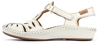 Pikolinos P. Vallarta 655, Damen Geschlossene Sandalen, Weiß (Nata), 36 EU