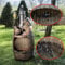 Köhko® Gartenbrunnen mit Regenfalleffekt Dölitz 13014 Springbrunnen Wasserspiel