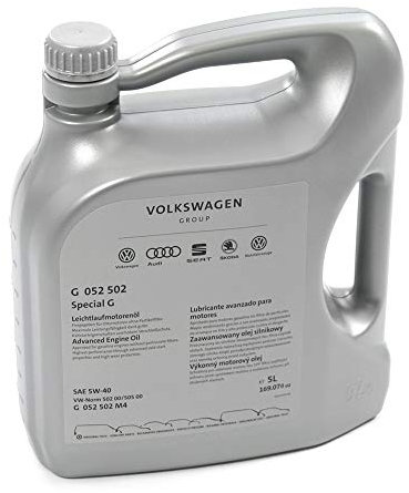 Huile moteur 5W40 5L 50200 50500 Special G G052502M4
