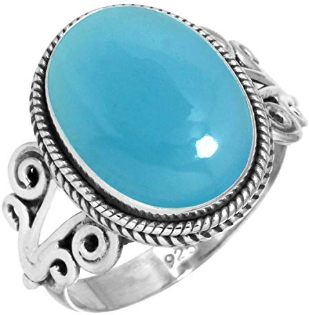 Echter 925 Sterling Silber Handgefertigter Schmuck Oval Mondstein, Karneol, Lapis, Onyx Chunky Natürlicher Edelstein Boho Ring für Frauen