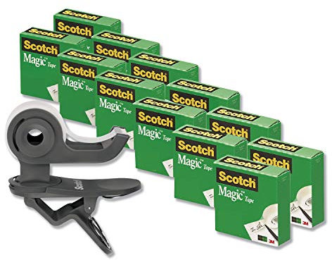 Scotch Tape Clip Dispenser