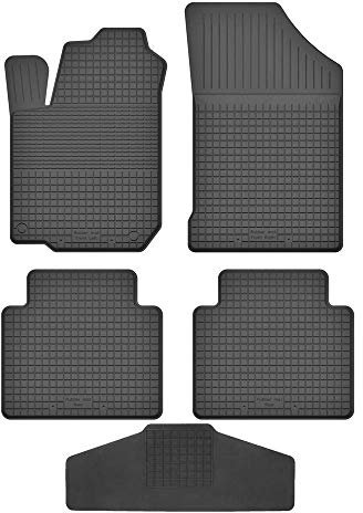 Fußmatten Vorne, Hinten + Tunnel für Renault Clio 2 II 1998-2005 Gummi Gumimatten