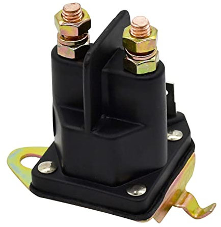 Carkio Starter Solenoid 762-1261-211-50,762126121150 12V 100A 4 Terminals 151 Compatible with Trombetta 862-1241-211-12 MTD Lawn Mower Tractors,Truck-Parts