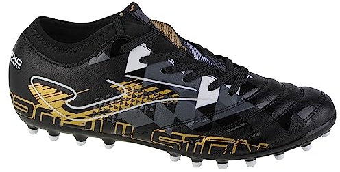 Joma Zapatillas fútbol Propulsion 2201 Negro Artificial Grass, Hombre, 44 EU