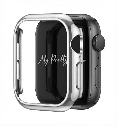 Glossy XOXO Apple Watch Bumper Case - Touch-Friendly Open Face Design | No Screen Fogging- Compatible with Apple Watch 45mm