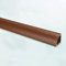 Floor Cord Channel 2x1m,Triangle Arc Cable Protector,PVC Wire Hider Cover,Trunking Decorative,Electrical Cable Tidy,4 Colors For Your Choice,Brown,14x14mm