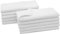 ZOLLNER 10er Set Premium Gästetücher in 30x50 cm - extrem saugstarke und weiche Handtücher in weiß - hochwertiger Saum - waschbar bis 95°C - Baumwolle - Hotelqualität - Oeko Tex® Zertifiziert