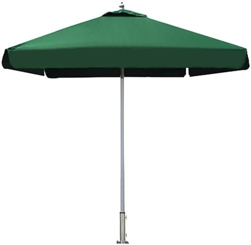 UsmAsk Sonnenschirm & 200 cm, Strandschirm, Sonnenschutz, viereckiges Polyester-Baldachin, Schirmpfosten aus Aluminiumlegierung