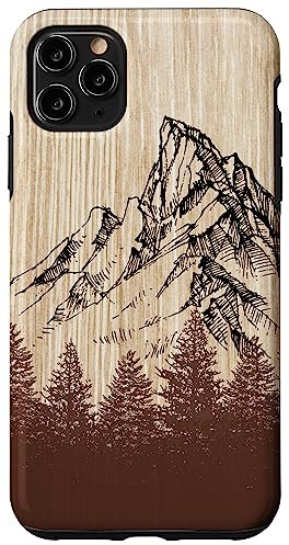 Hülle für iPhone 11 Pro Max Outdoor Wandern Holz Natur Berg Wald Camping Liebhaber