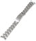 19mm 20mm Edelstahl Oyster Band passend for Seiko Sxns80 Snxs79 Seiko 5 Snxs79k Snxs77k Snxs73 passend for Casio Uhrenarmband Armband Gürtel (Color : Brushed, Size : 19mm)